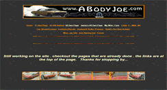 Desktop Screenshot of abodyjoe.com